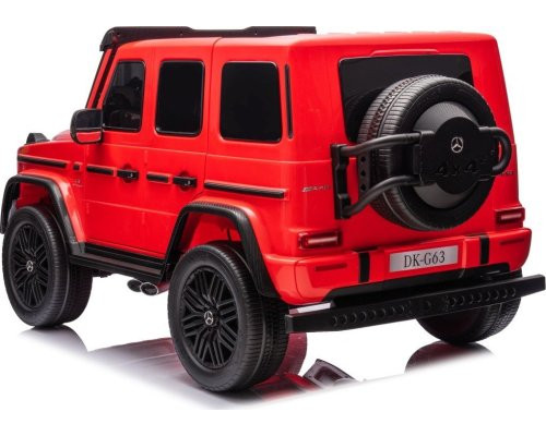 Дитяча акумуляторна машинка Mercedes Benz G63 AMG XXL Червона