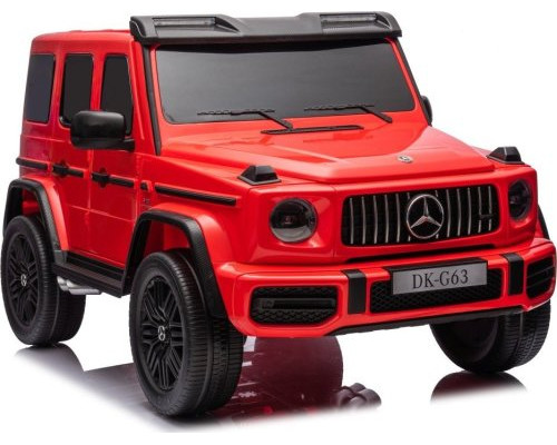 Дитяча акумуляторна машинка Mercedes Benz G63 AMG XXL Червона