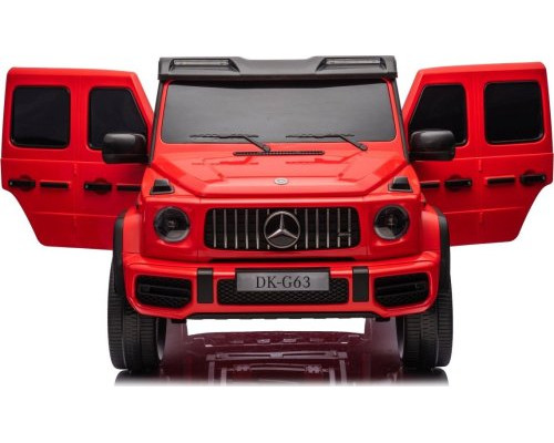 Дитяча акумуляторна машинка Mercedes Benz G63 AMG XXL Червона