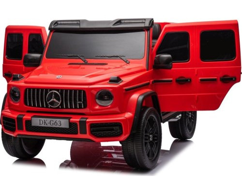 Дитяча акумуляторна машинка Mercedes Benz G63 AMG XXL MP4 Червона