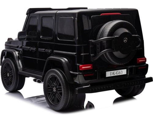 Дитяча акумуляторна машинка Mercedes Benz G63 AMG XXL MP4 Чорна