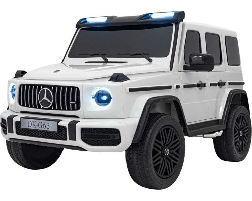 Дитяча акумуляторна машинка Mercedes Benz G63 AMG XXL MP4 Біла