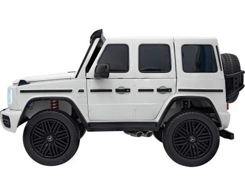 Дитяча акумуляторна машинка Mercedes Benz G63 AMG XXL MP4 Біла