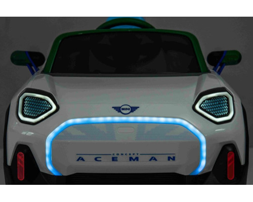 Дитяча акумуляторна машинка Mini Concept Aceman Біла