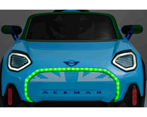 Дитяча акумуляторна машинка Mini Concept Aceman Блакитна