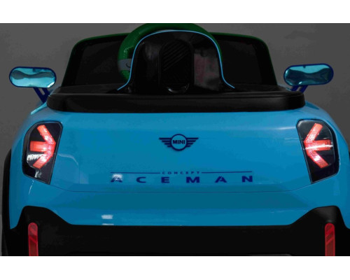 Дитяча акумуляторна машинка Mini Concept Aceman Блакитна