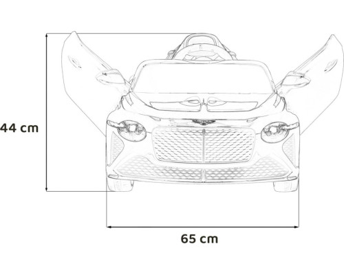 Дитячий акумуляторний автомобіль Bentley Bacalar