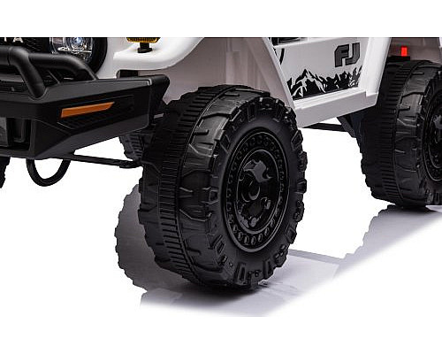 Дитяча акумуляторна машинка Toyota FJ Cruiser Біла Дитяча акумуляторна машинка Toyota FJ Cruiser Біла