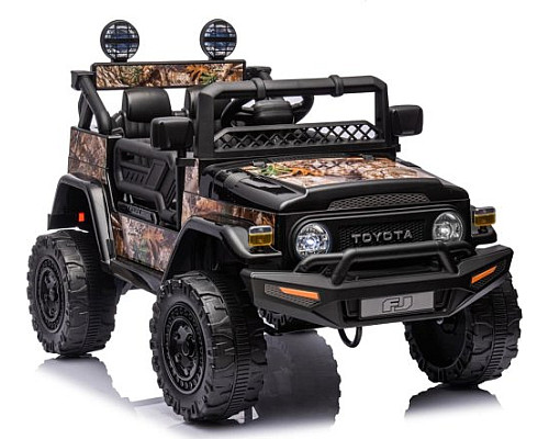 Дитяча акумуляторна машинка Toyota FJ Cruiser Чорна Дитяча акумуляторна машинка Toyota FJ Cruiser Чорна