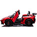 Дитяча акумуляторна машинка Lamborghini Aventador SV Червона