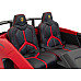 Дитяча акумуляторна машинка Lamborghini Aventador SV Червона