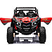 Дитячий акумуляторний квадроцикл UTV X3 Off-Road червоний