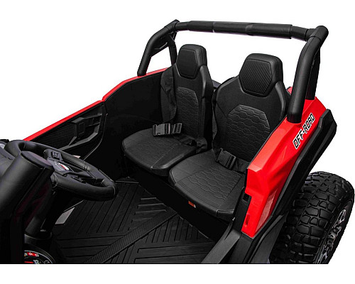 Дитячий акумуляторний квадроцикл UTV X3 Off-Road червоний Дитячий акумуляторний квадроцикл UTV X3 Off-Road червоний