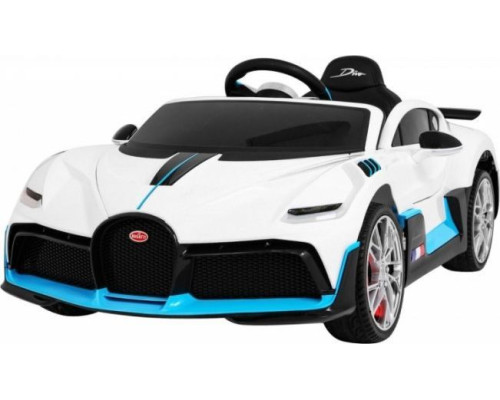 Дитяча акумуляторна машинка Bugatti Divo Біла