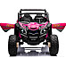 Дитяча акумуляторна машинка баггі UTV X3 Off-Road рожева