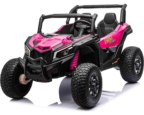 Дитяча акумуляторна машинка баггі UTV X3 Off-Road рожева Дитяча акумуляторна машинка баггі UTV X3 Off-Road рожева