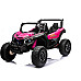 Дитяча акумуляторна машинка баггі UTV X3 Off-Road рожева