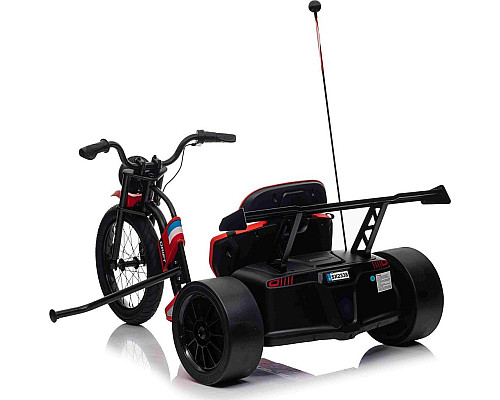 Дитяча акумуляторна машинка DRIFT BIKE 21 Червона