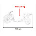 Дитяча акумуляторна машинка DRIFT BIKE 21 Червона