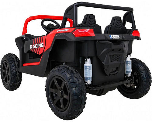 Дитяча акумуляторна машинка Баггі Strong Racing ATV для 2 дітей Червона Дитяча акумуляторна машинка Баггі Strong Racing ATV для 2 дітей Червона