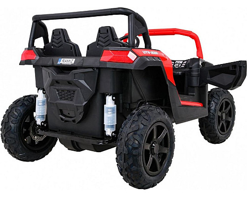 Дитяча акумуляторна машинка Баггі Strong Racing ATV для 2 дітей Червона Дитяча акумуляторна машинка Баггі Strong Racing ATV для 2 дітей Червона