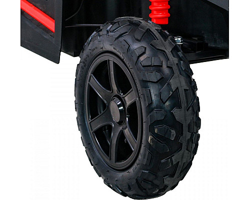 Дитяча акумуляторна машинка Баггі Strong Racing ATV для 2 дітей Червона Дитяча акумуляторна машинка Баггі Strong Racing ATV для 2 дітей Червона