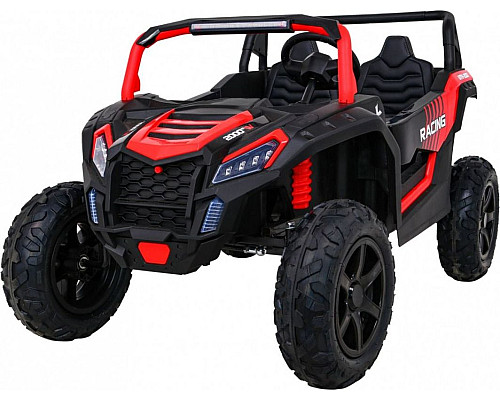 Дитяча акумуляторна машинка Баггі Strong Racing ATV для 2 дітей Червона Дитяча акумуляторна машинка Баггі Strong Racing ATV для 2 дітей Червона