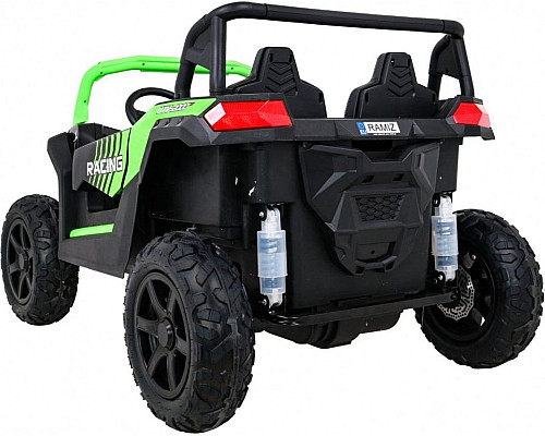 Дитяча акумуляторна машинка Баггі Strong Racing ATV для 2 дітей Зелена Дитяча акумуляторна машинка Баггі Strong Racing ATV для 2 дітей Зелена
