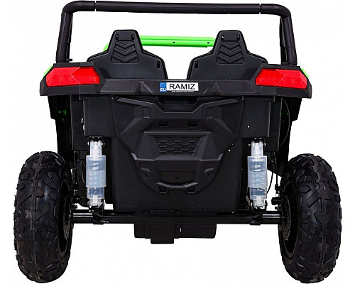 Дитяча акумуляторна машинка Баггі Strong Racing ATV для 2 дітей Зелена Дитяча акумуляторна машинка Баггі Strong Racing ATV для 2 дітей Зелена