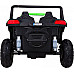 Дитяча акумуляторна машинка Баггі Strong Racing ATV для 2 дітей Зелена