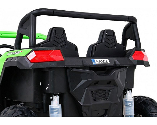 Дитяча акумуляторна машинка Баггі Strong Racing ATV для 2 дітей Зелена Дитяча акумуляторна машинка Баггі Strong Racing ATV для 2 дітей Зелена