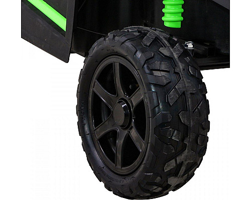 Дитяча акумуляторна машинка Баггі Strong Racing ATV для 2 дітей Зелена Дитяча акумуляторна машинка Баггі Strong Racing ATV для 2 дітей Зелена