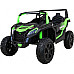 Дитяча акумуляторна машинка Баггі Strong Racing ATV для 2 дітей Зелена