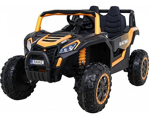 Дитяча акумуляторна машинка Баггі UTV 2000M Racing Battery Car, помаранчева Дитяча акумуляторна машинка Баггі UTV 2000M Racing Battery Car, помаранчева