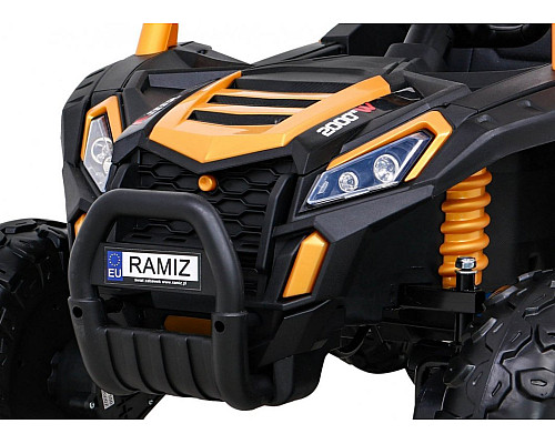 Дитяча акумуляторна машинка Баггі UTV 2000M Racing Battery Car, помаранчева Дитяча акумуляторна машинка Баггі UTV 2000M Racing Battery Car, помаранчева