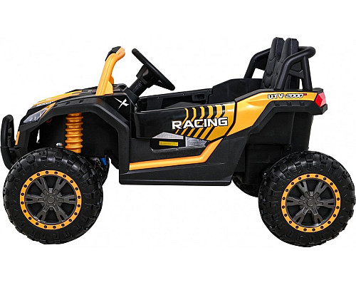 Дитяча акумуляторна машинка Баггі UTV 2000M Racing Battery Car, помаранчева Дитяча акумуляторна машинка Баггі UTV 2000M Racing Battery Car, помаранчева