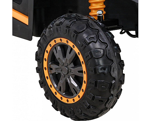 Дитяча акумуляторна машинка Баггі UTV 2000M Racing Battery Car, помаранчева Дитяча акумуляторна машинка Баггі UTV 2000M Racing Battery Car, помаранчева