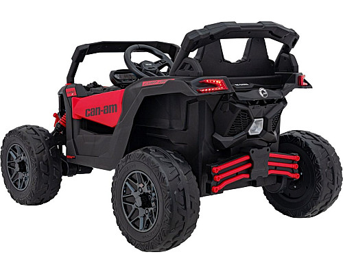 Дитячий акумуляторний квадроцикл CAN-AM Maverick Червоний