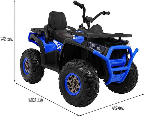 Дитячий акумуляторний квадроцикл Quad ATV Desert Синій Дитячий акумуляторний квадроцикл Quad ATV Desert Синій