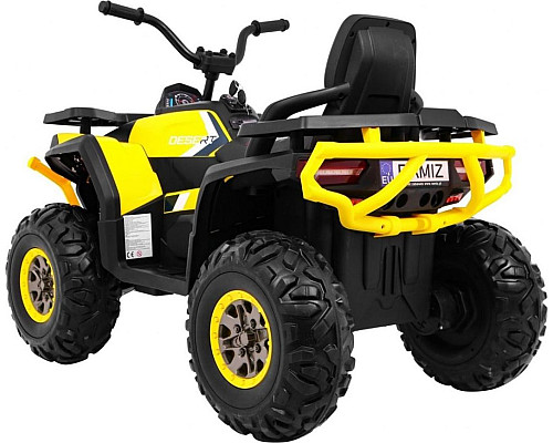 Дитячий акумуляторний квадроцикл Quad ATV Desert Жовтий Дитячий акумуляторний квадроцикл Quad ATV Desert Жовтий