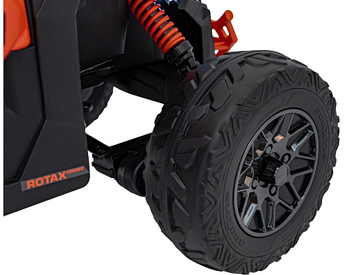 Дитячий акумуляторний квадроцикл CAN-AM Maverick Orange