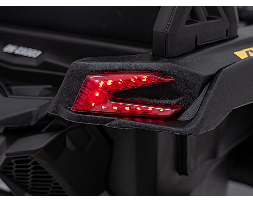 Дитячий акумуляторний квадроцикл CAN-AM Maverick Жовтий Дитячий акумуляторний квадроцикл CAN-AM Maverick Жовтий