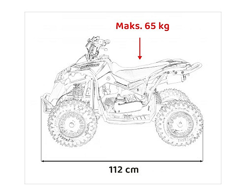 Дитячий акумуляторний квадроцикл RENEGADE HIPERFECT 49CC Зелений Дитячий акумуляторний квадроцикл RENEGADE HIPERFECT 49CC Зелений
