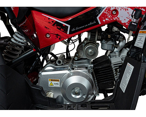 Дитячий акумуляторний квадроцикл RENEGADE HIPERFECT 110CC Червоний