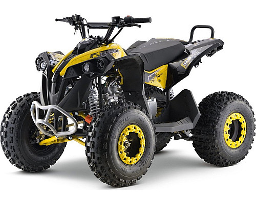 Дитячий акумуляторний квадроцикл RENEGADE HIPERFECT 125CC Жовтий Дитячий акумуляторний квадроцикл RENEGADE HIPERFECT 125CC Жовтий