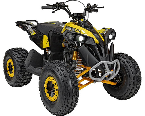 Дитячий акумуляторний квадроцикл RENEGADE HIPERFECT 125CC Жовтий Дитячий акумуляторний квадроцикл RENEGADE HIPERFECT 125CC Жовтий