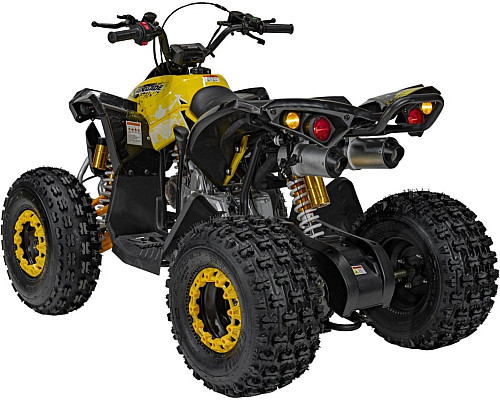 Дитячий акумуляторний квадроцикл RENEGADE HIPERFECT 125CC Жовтий Дитячий акумуляторний квадроцикл RENEGADE HIPERFECT 125CC Жовтий
