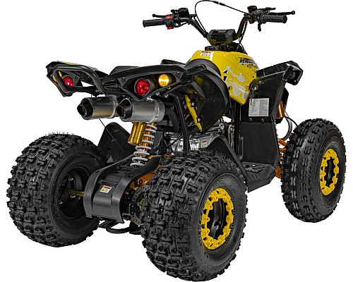 Дитячий акумуляторний квадроцикл RENEGADE HIPERFECT 125CC Жовтий Дитячий акумуляторний квадроцикл RENEGADE HIPERFECT 125CC Жовтий