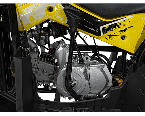 Дитячий акумуляторний квадроцикл RENEGADE HIPERFECT 125CC Жовтий Дитячий акумуляторний квадроцикл RENEGADE HIPERFECT 125CC Жовтий