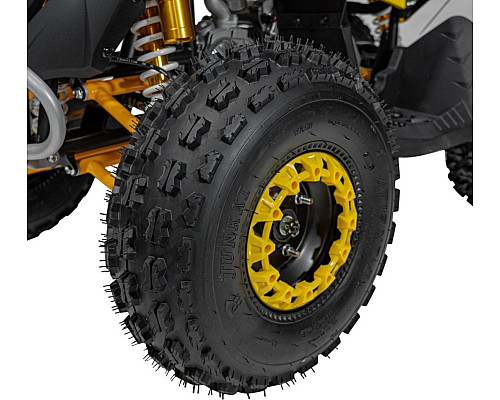 Дитячий акумуляторний квадроцикл RENEGADE HIPERFECT 125CC Жовтий Дитячий акумуляторний квадроцикл RENEGADE HIPERFECT 125CC Жовтий